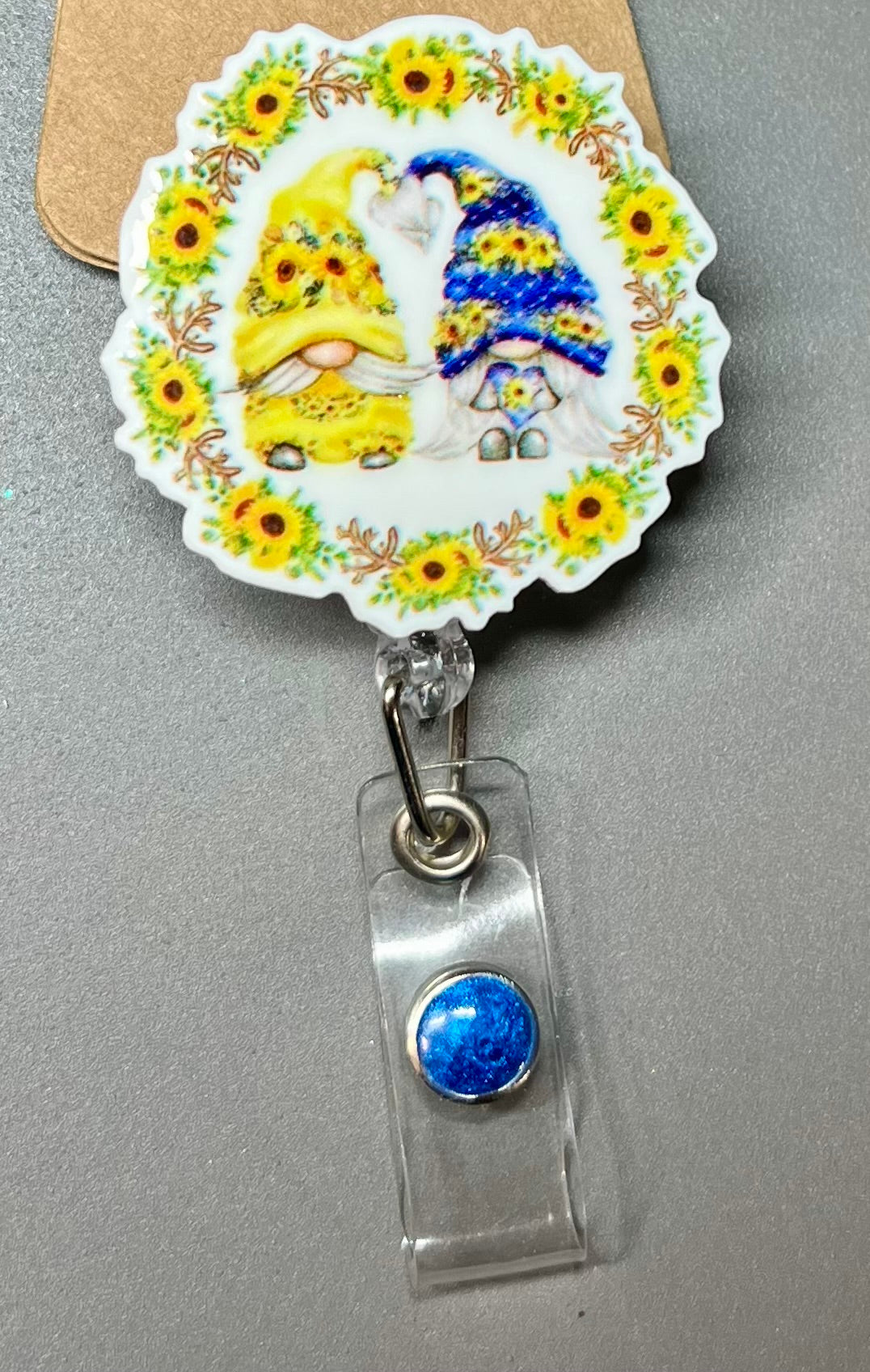 5. Sunflower Gnome Badge Reel