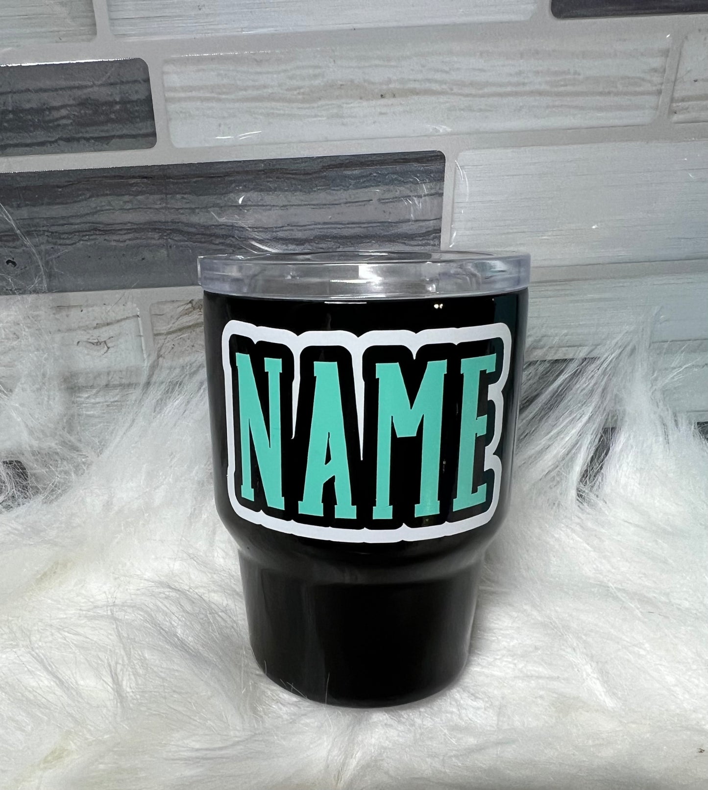 177. 2oz Sub. Black "Any Name" Tumblers Shot Glass